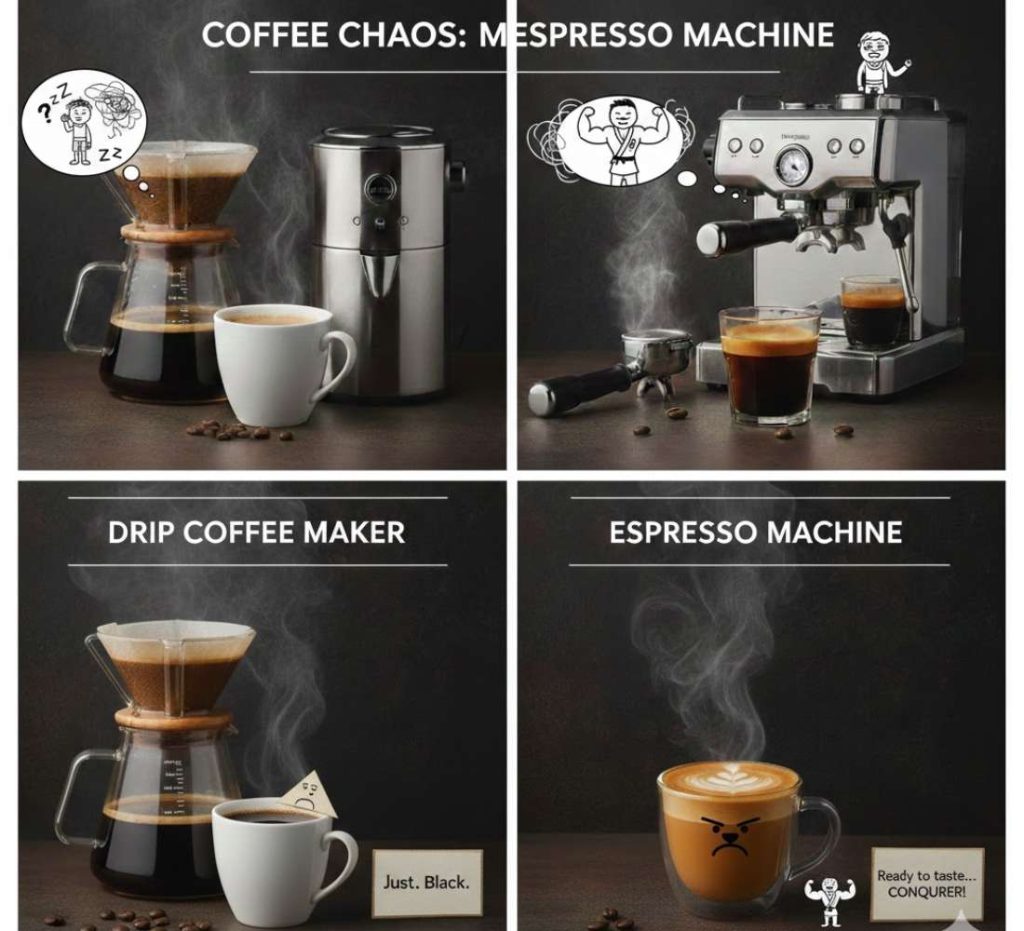 FAQs About Drip Coffee Maker vs Espresso Machine