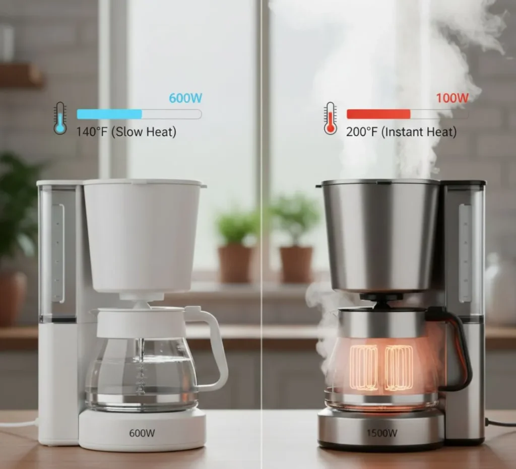 Coffee Maker Wattage: How Much Power Does a Coffee Maker Really Use? Higher wattage means