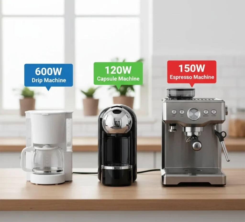 Coffee Maker Wattage: How Much Power Does a Coffee Maker Really Use? Coffee Maker Types
